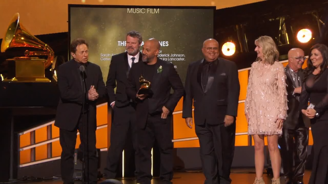 “The Defiant Ones” Wins Best Music Film | 2018 GRAMMYs Acceptance Speech