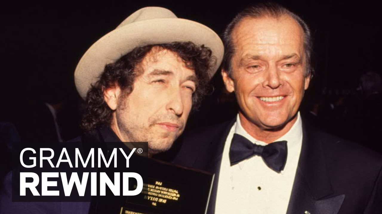 Watch Bob Dylan Accept His Recording Academy Lifetime Achievement Award In 1991 | GRAMMY Rewind
