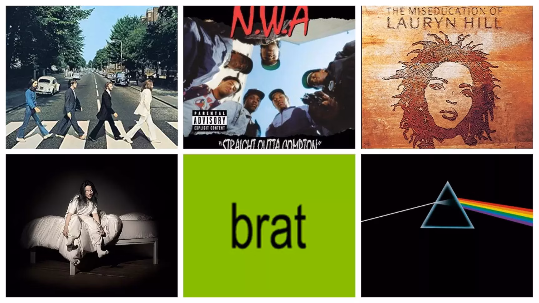34 Iconic Album Covers, From The Beatles’ ‘Abbey Road’ To Charli xcx’s ‘brat’