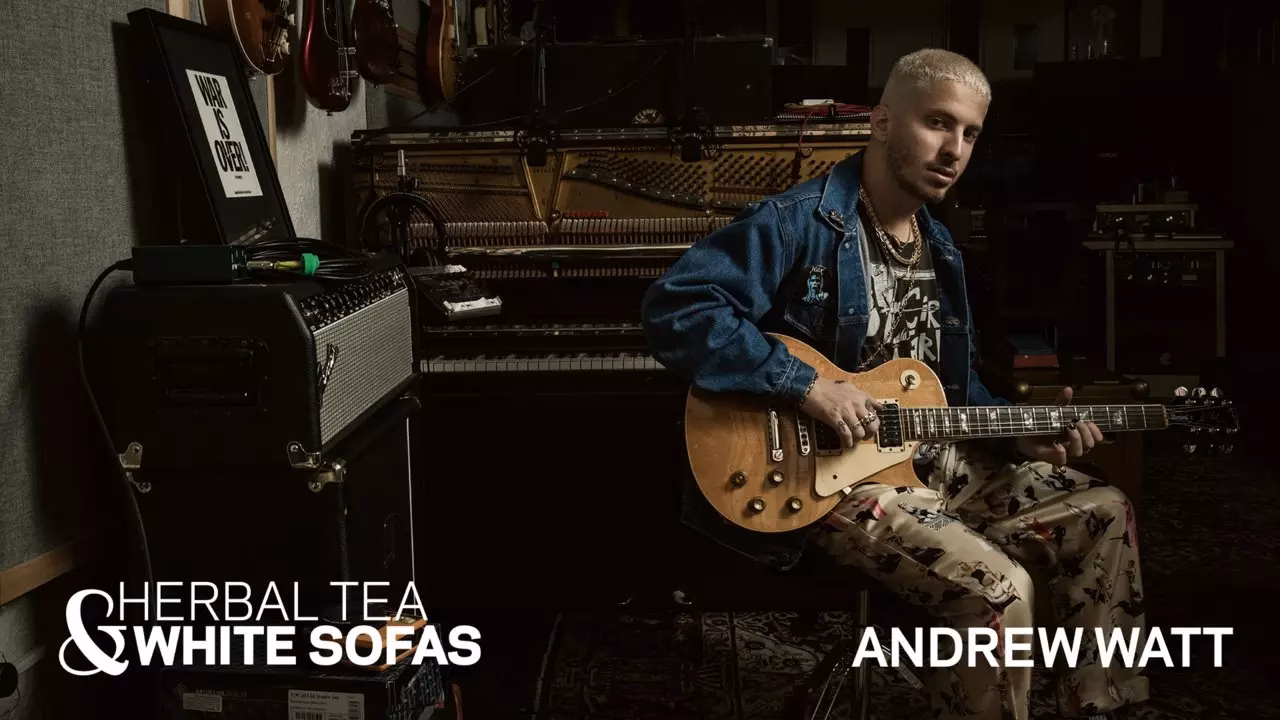 Andrew Watt Says No To Alcohol But Yes To Snakes In The Studio | Herbal Tea & White Sofas