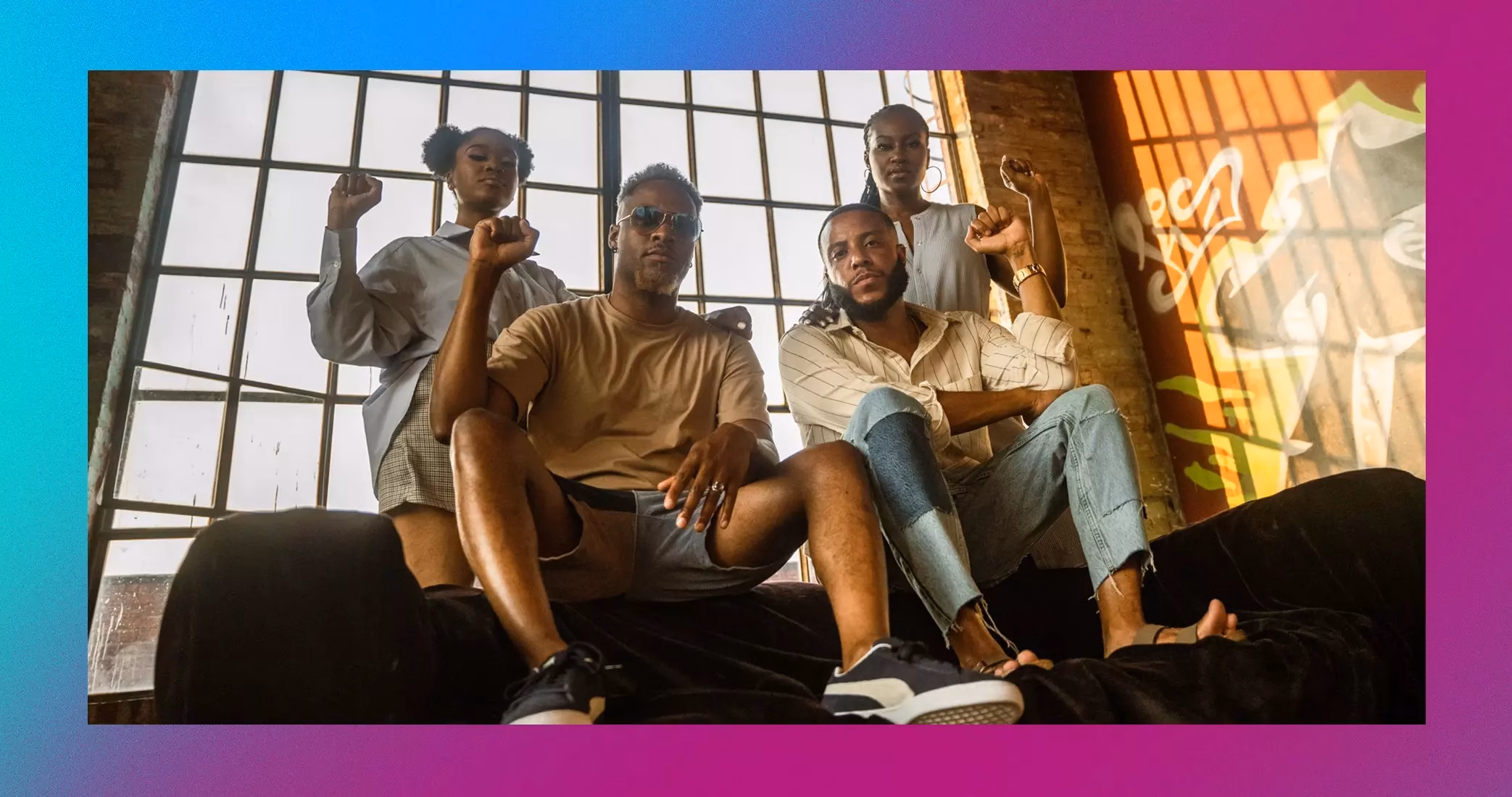 Positive Vibes Only: Brandon Camphor And OneWay Come Together For An Angelic Performance Of “Lift Every Voice and Sing”