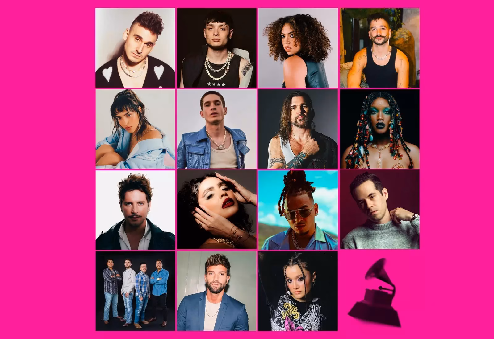 2023 Latin GRAMMYs Performers: Peso Pluma and Eslabón Armado, Juanes, Ozuna, Camilo, Iza And More Artists Added