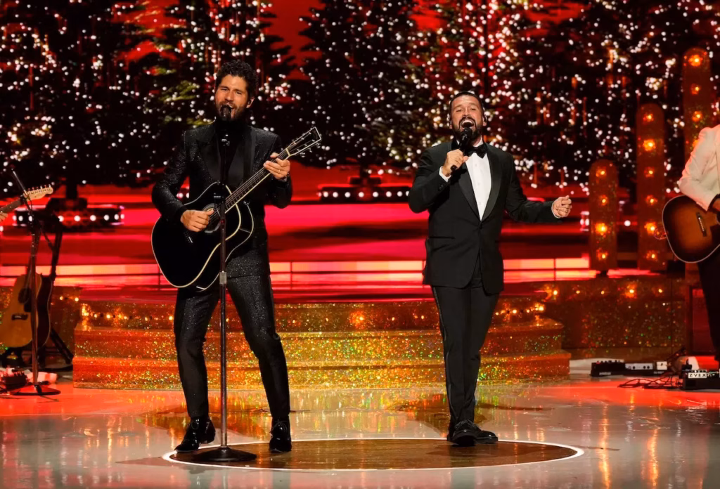 Dan + Shay performing in 2024