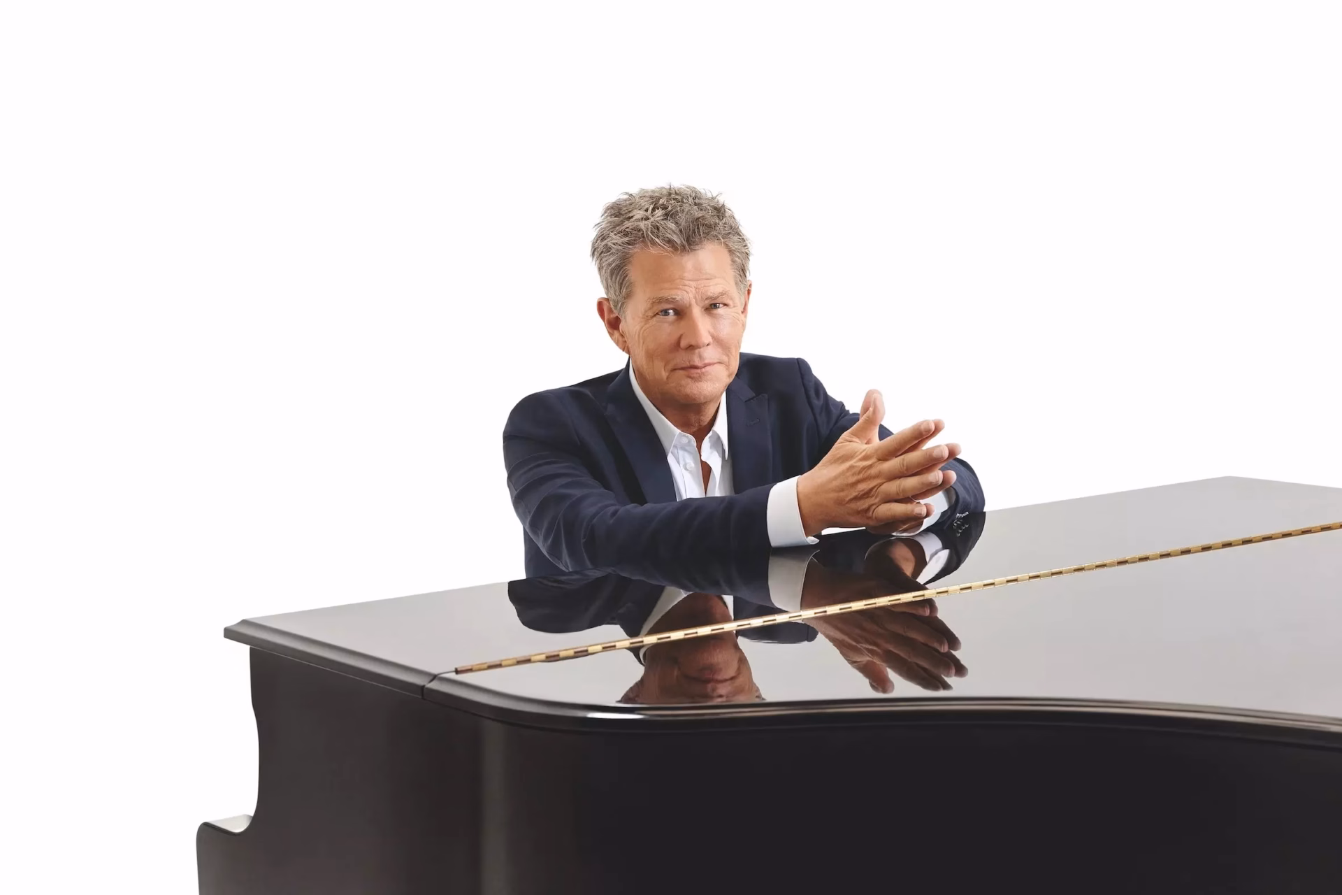 Producer David Foster at piano