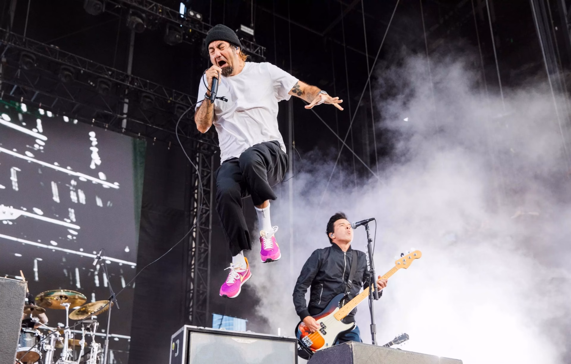 Deftones performing in 2024
