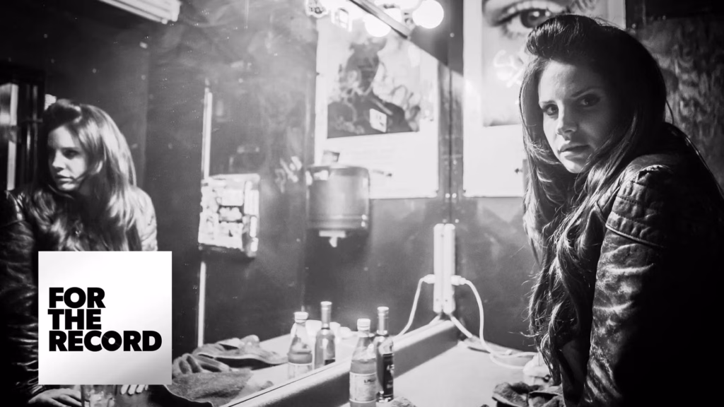 Lana Del Rey black and white photo