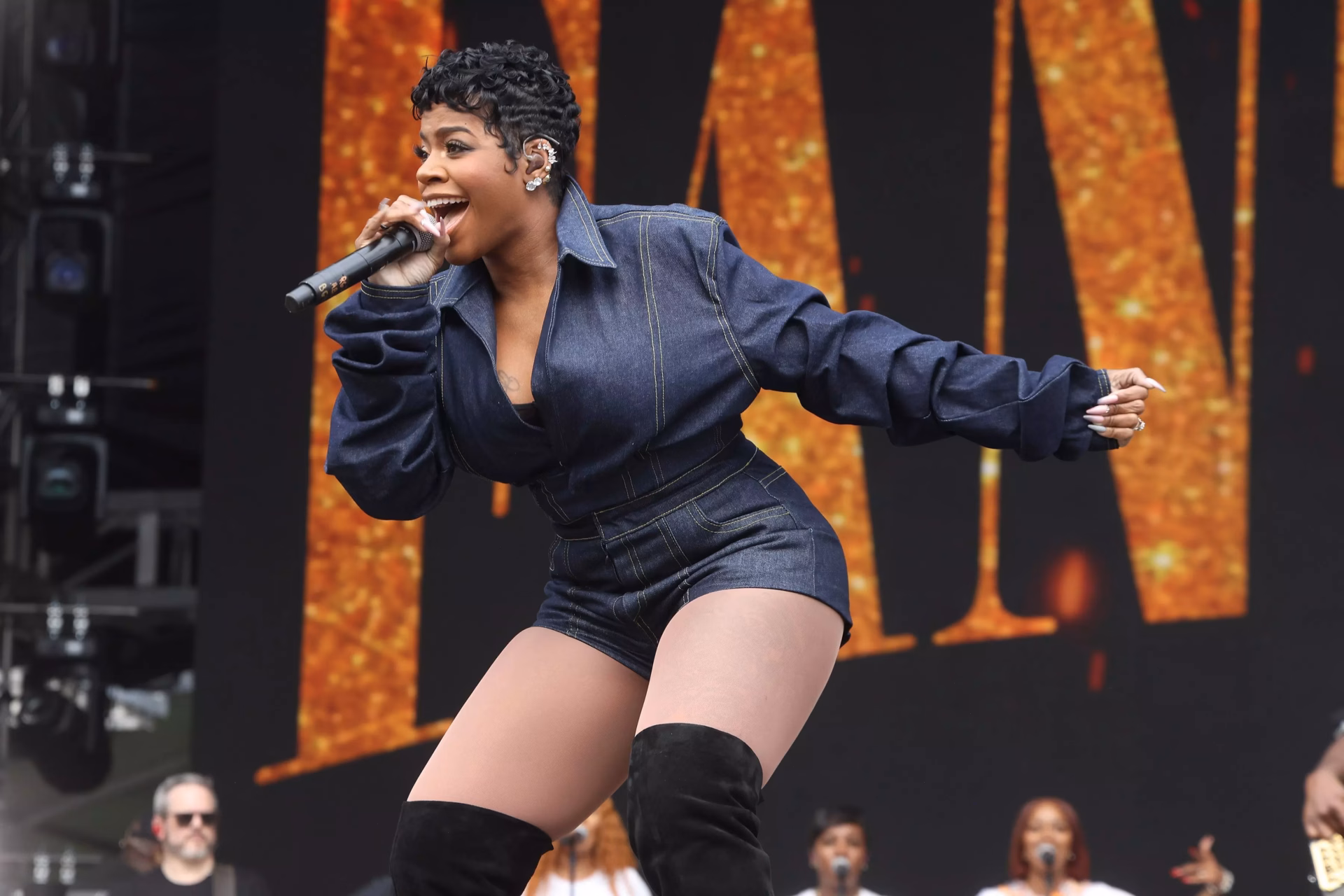 Fantasia performing at Roots Picnic 2024