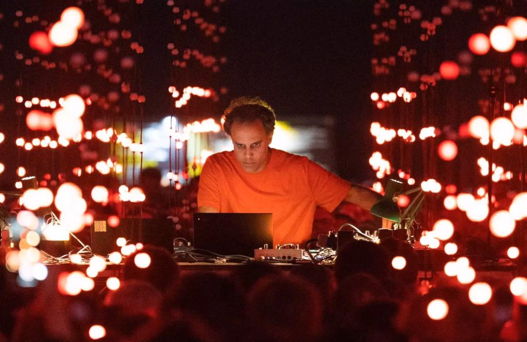 Four Tet performing in 2023