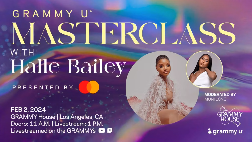 Halle Bailey GRAMMY U Masterclass Keynote