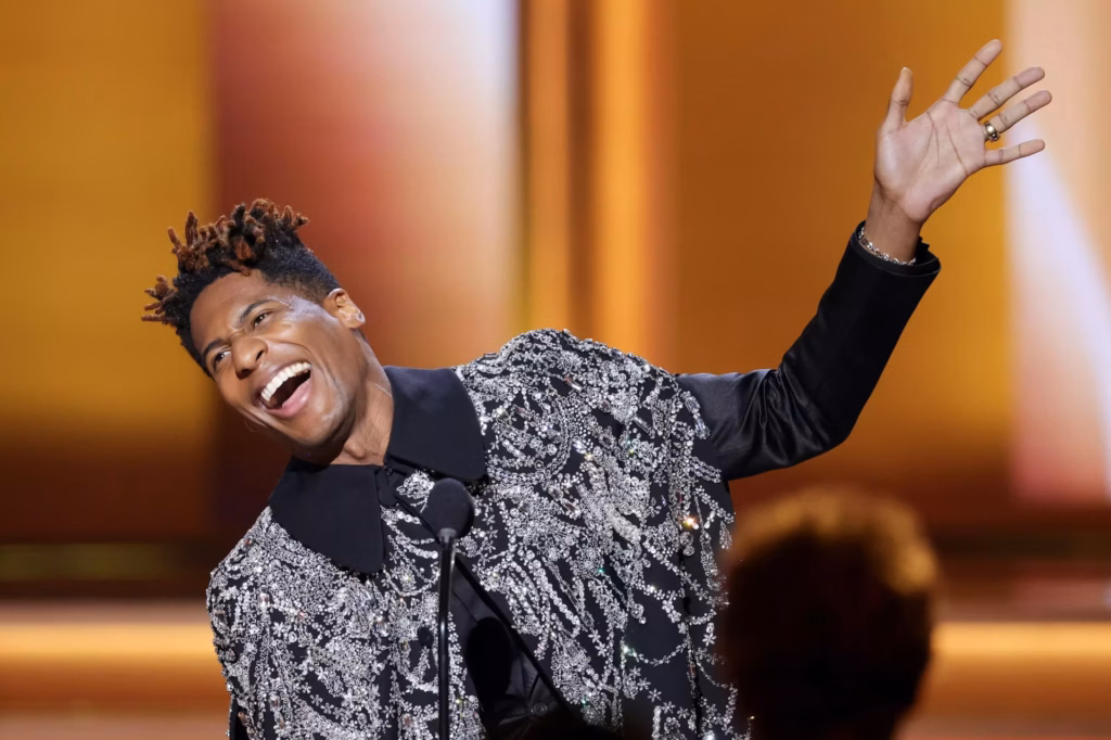 Jon Batiste GRAMMYs 2022 AOTY Speech