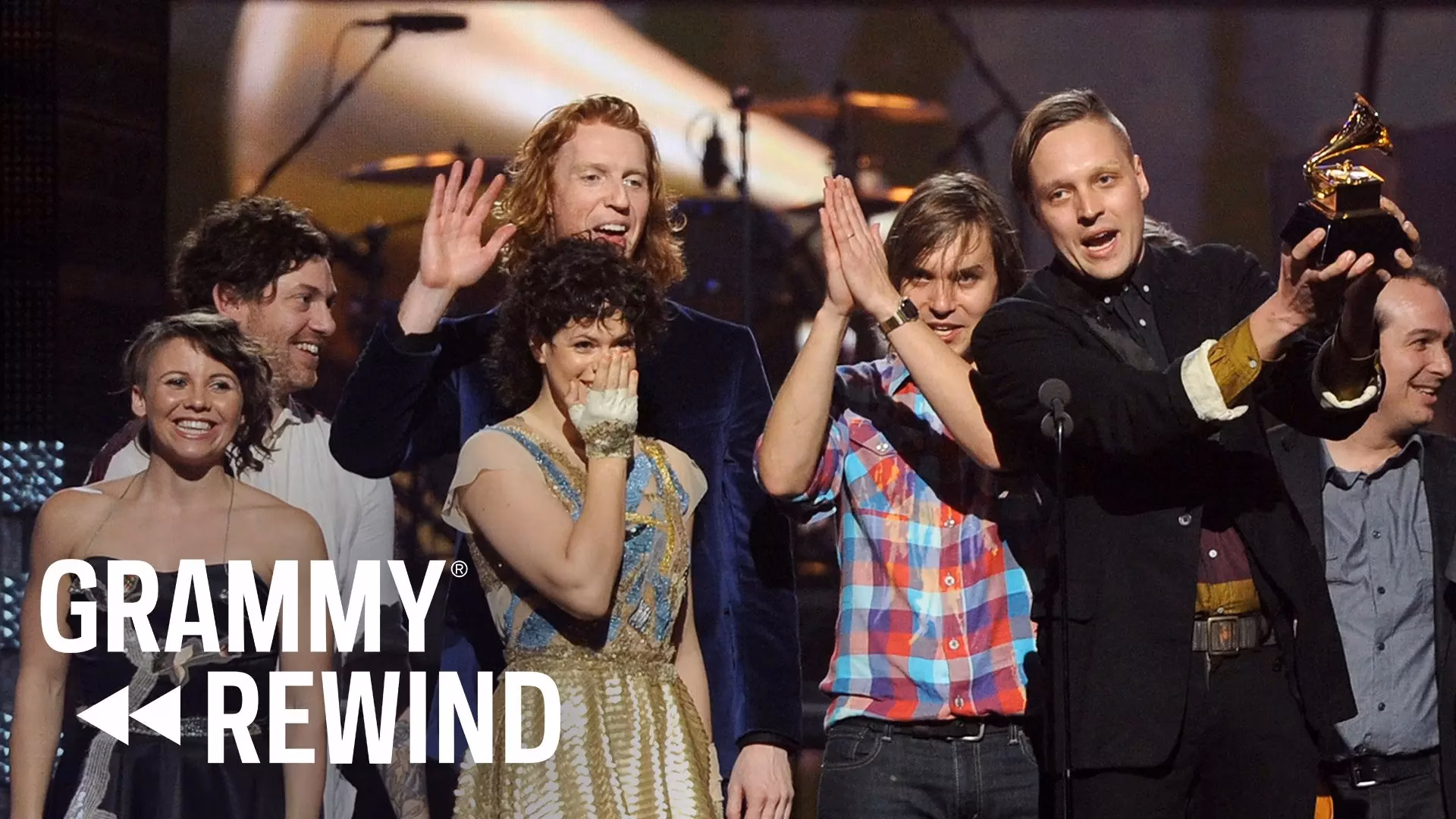 Watch Arcade Fire Win Album Of The Year At The 2011 GRAMMYs | GRAMMY Rewind