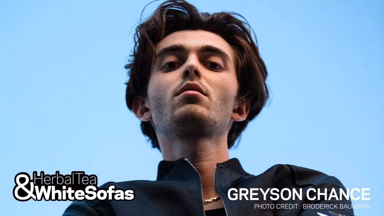 Why Greyson Chance Swapped Candy For Champagne & Candles | Herbal Tea & White Sofas