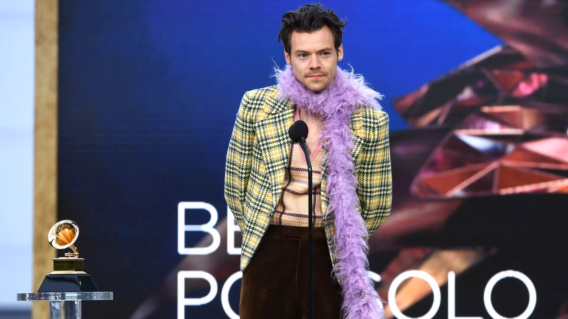 GRAMMY Rewind: Harry Styles Wins His First GRAMMY, Takes Home Best Pop Solo Performance For “Watermelon Sugar”