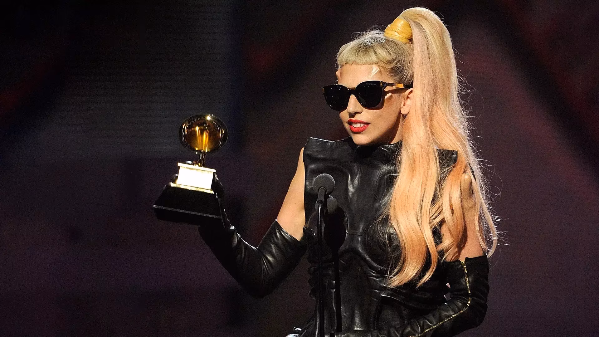 GRAMMY Rewind: Lady Gaga Praises Whitney Houston’s Influence After ‘The Fame Monster’ Wins In 2011