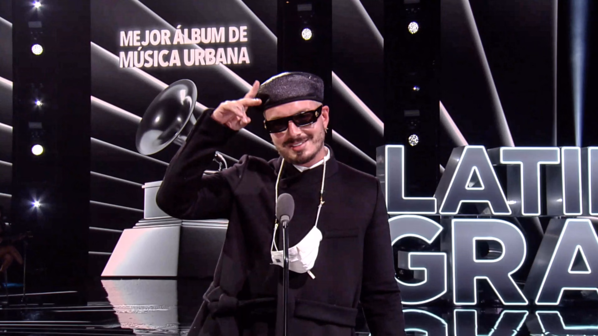 J Balvin Wins Best Urban Music Album For ‘Colores’ | 2020 Latin GRAMMYs