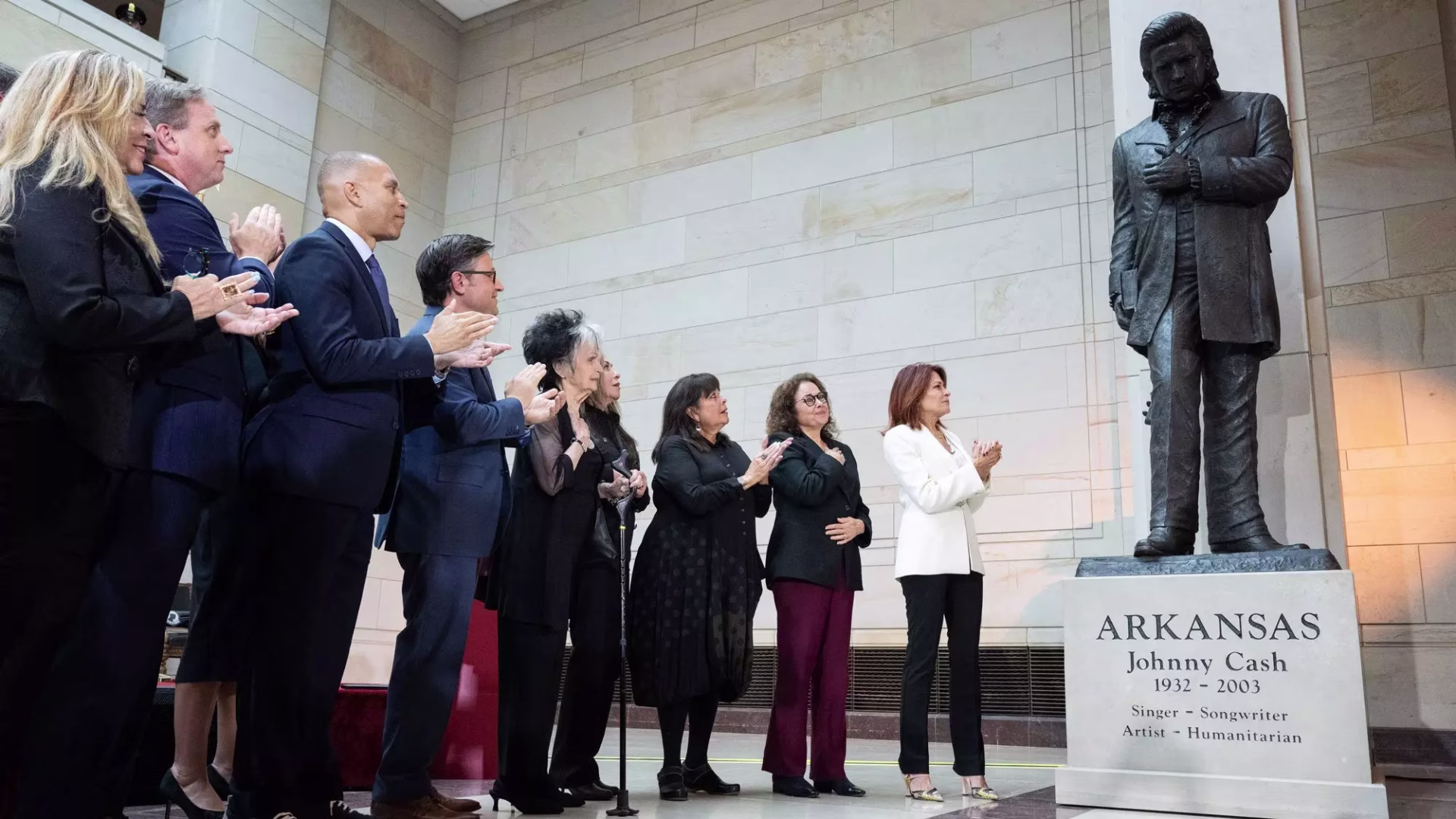 Johnny Cash Honored As First Musician With A Statue In U.S. Capitol’s Statuary Hall Collection