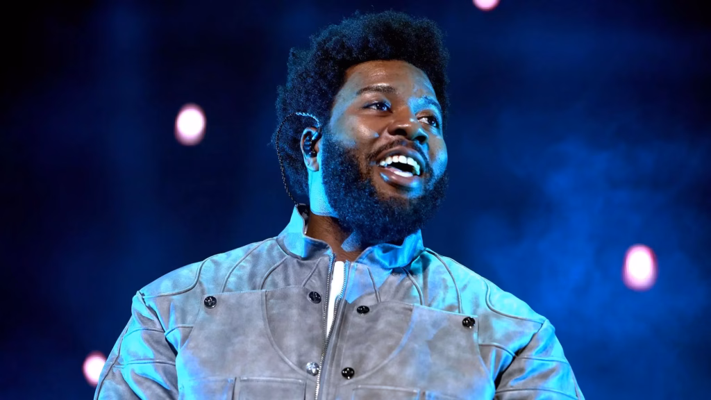 Khalid performing in September 2024