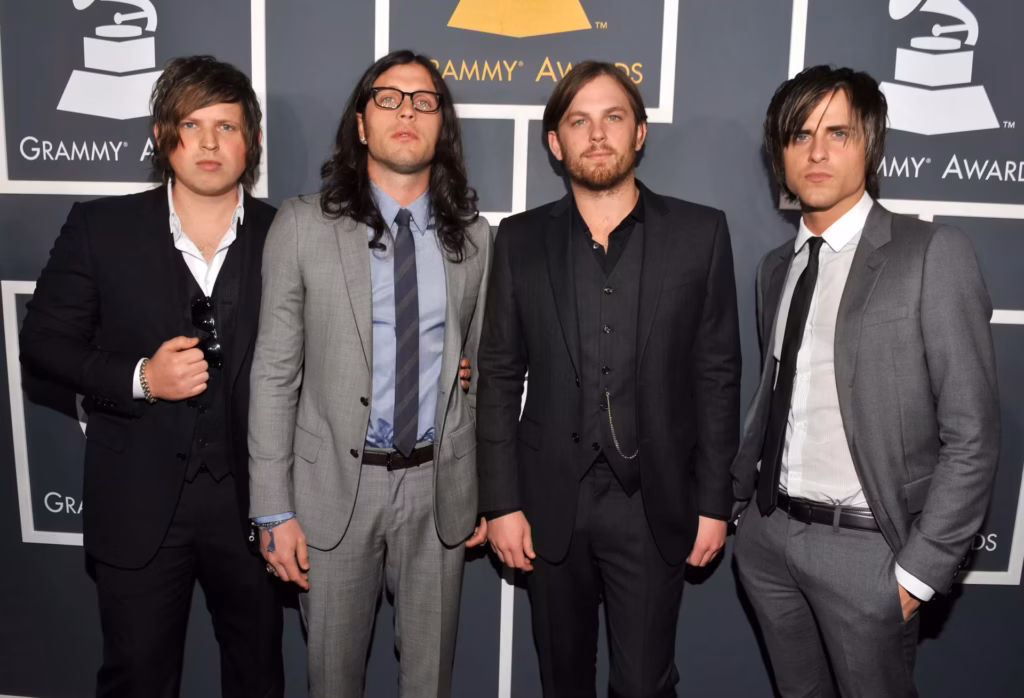 Kings Of Leon at the 52nd Annual GRAMMY Awards on Jan. 31