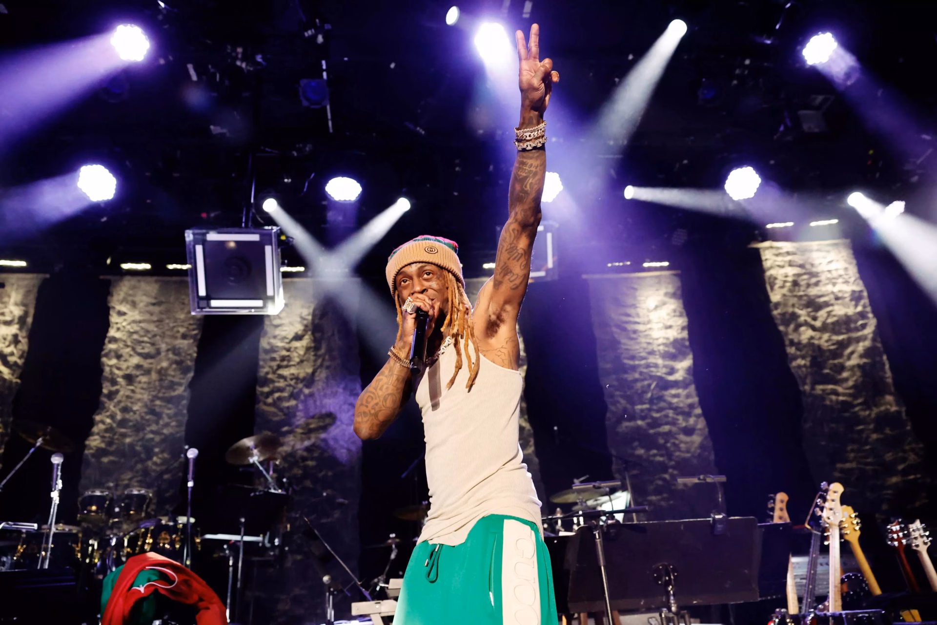 Lil Wayne 2023 pre grammy gala