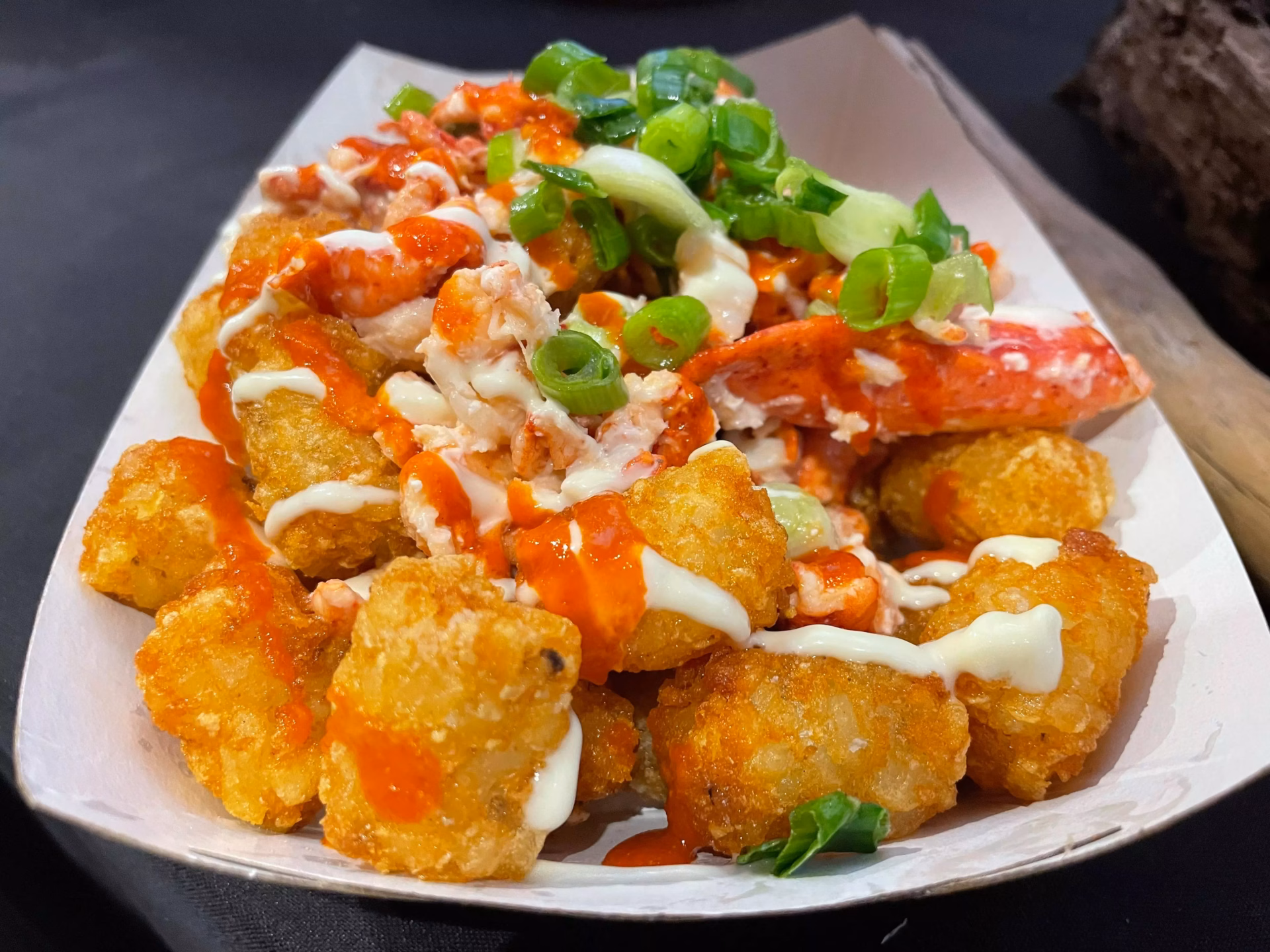 lobster tater tots by William Tell House lobster tater tots by William Tell House