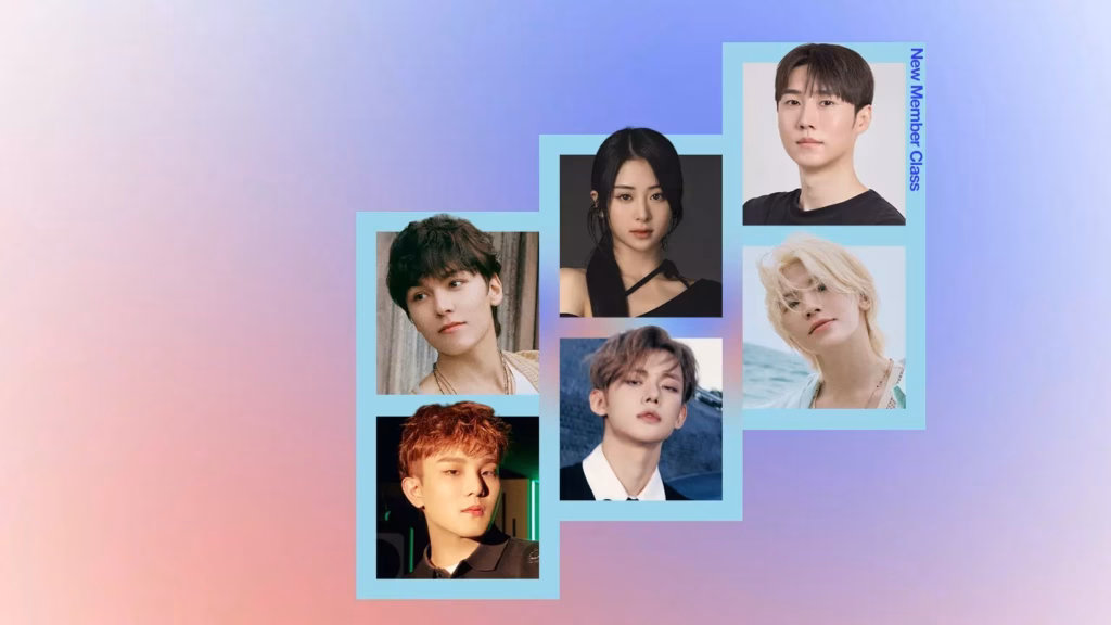 Slow Rabbit, Woozi, YEONJUN, BUMZU, VERNON, HUH YUNJIN in collage