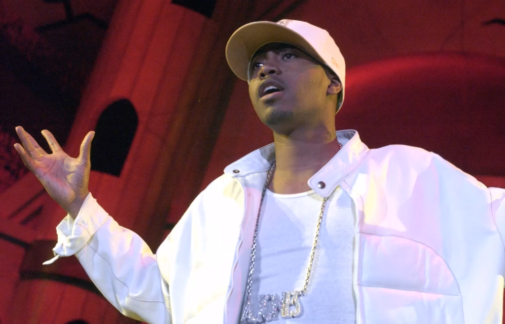 Nas performing in 2002