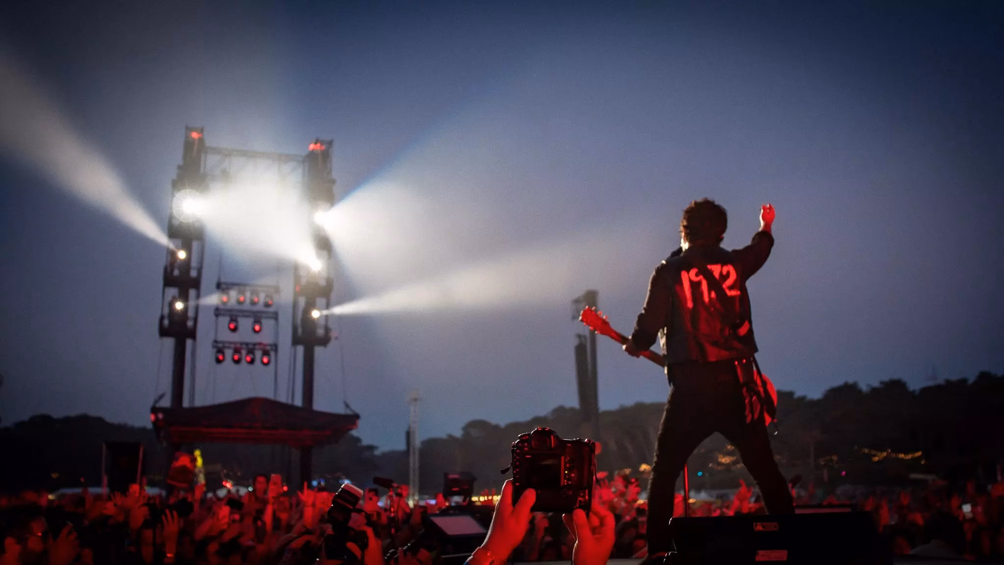 green day outside lands body photo