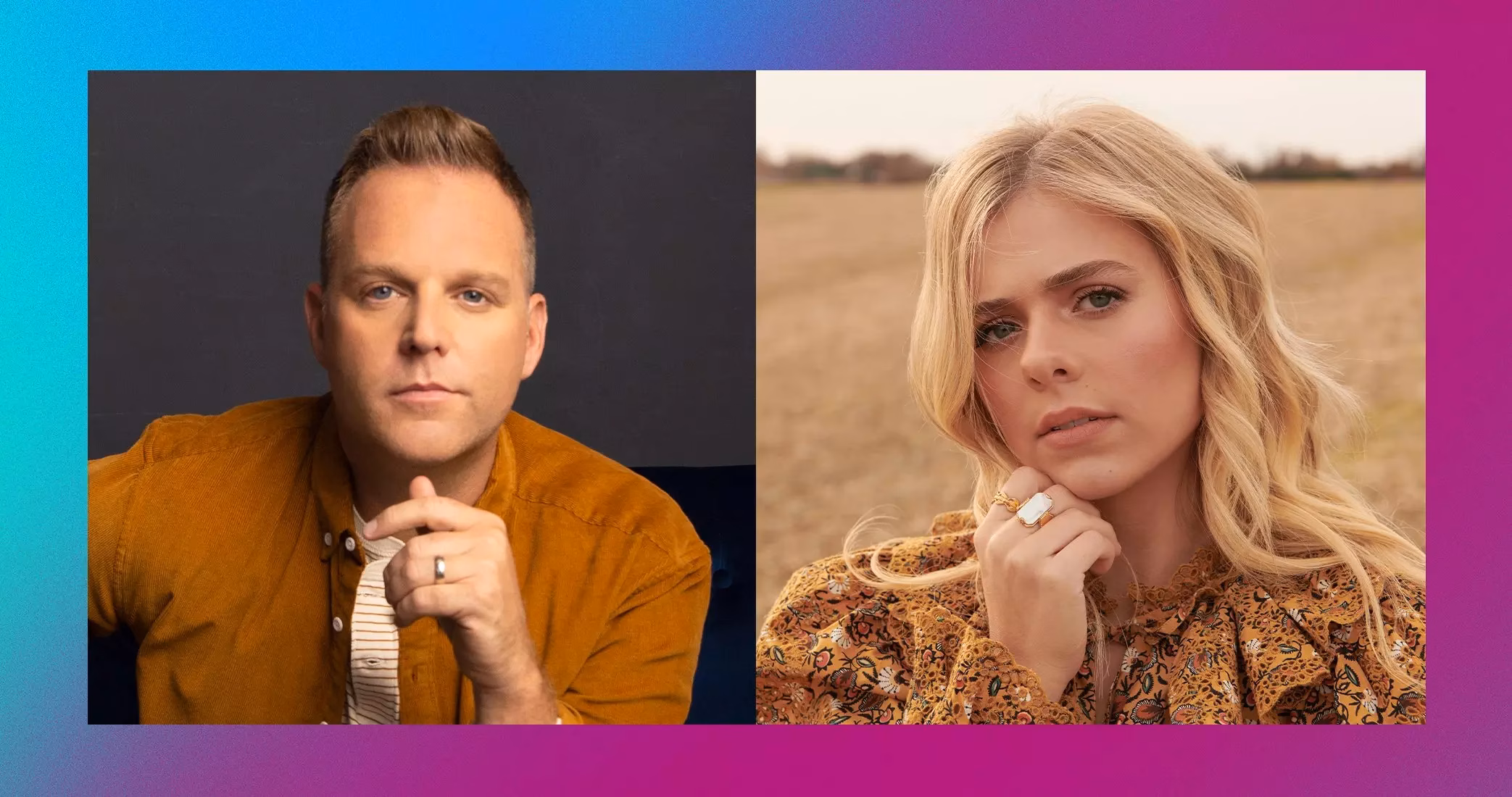 Positive Vibes Only: Matthew West & Anne Wilson Unite For A Tender Performance Of “Me On Your Mind”