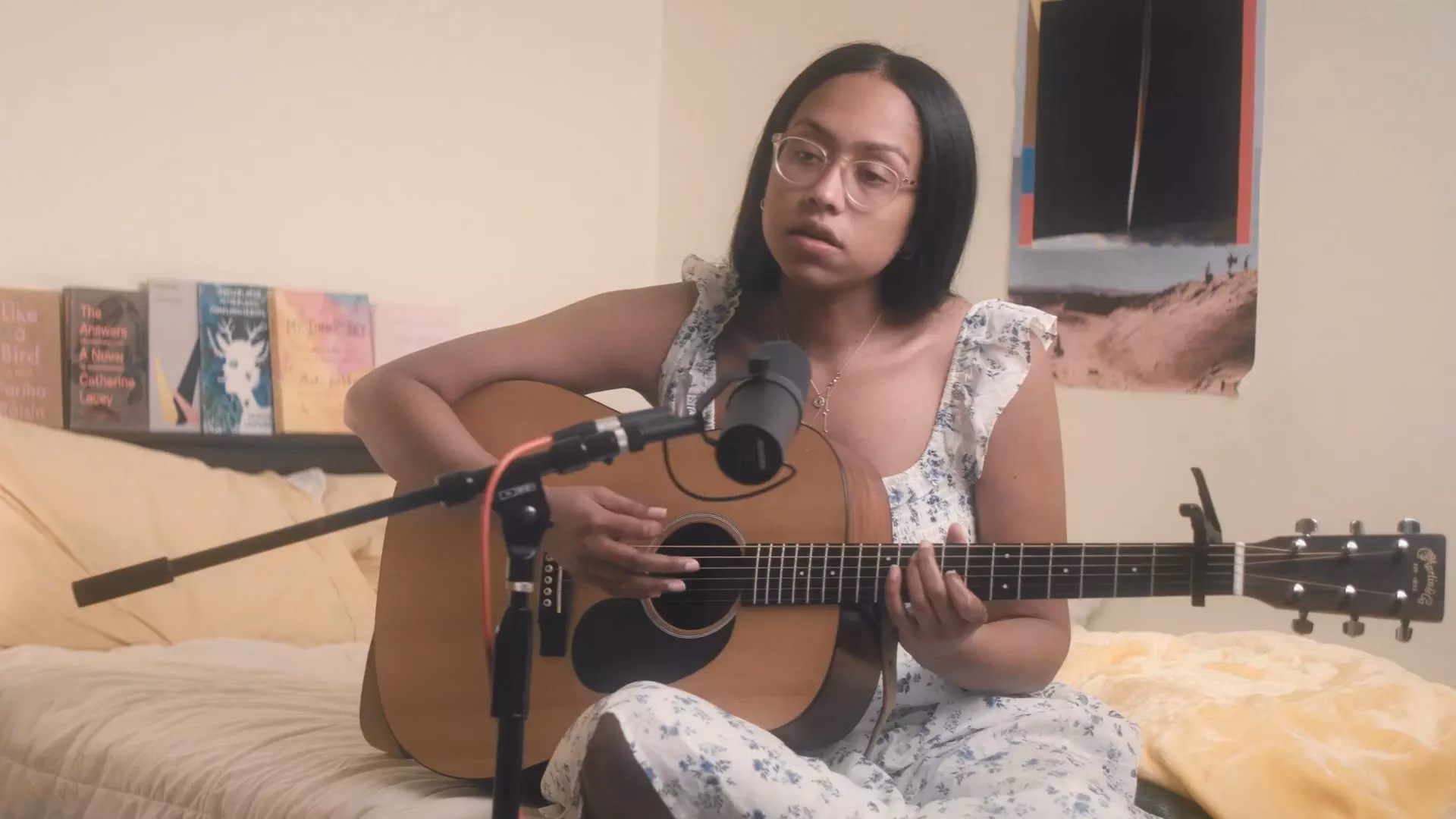 Press Play At Home: Watch Jensen McRae Deliver An Alluring Rendition Of “My Ego Dies At The End” From Her Bedroom