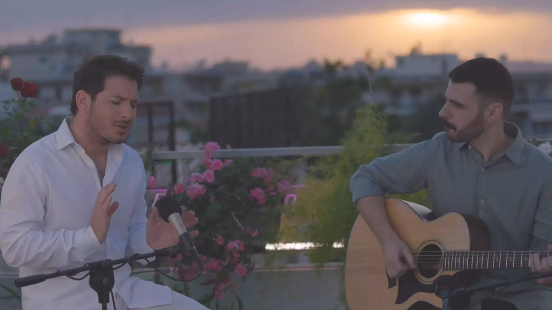 Press Play At Home: George Perris Celebrates Freedom With A Rooftop Performance Of “Disobey”