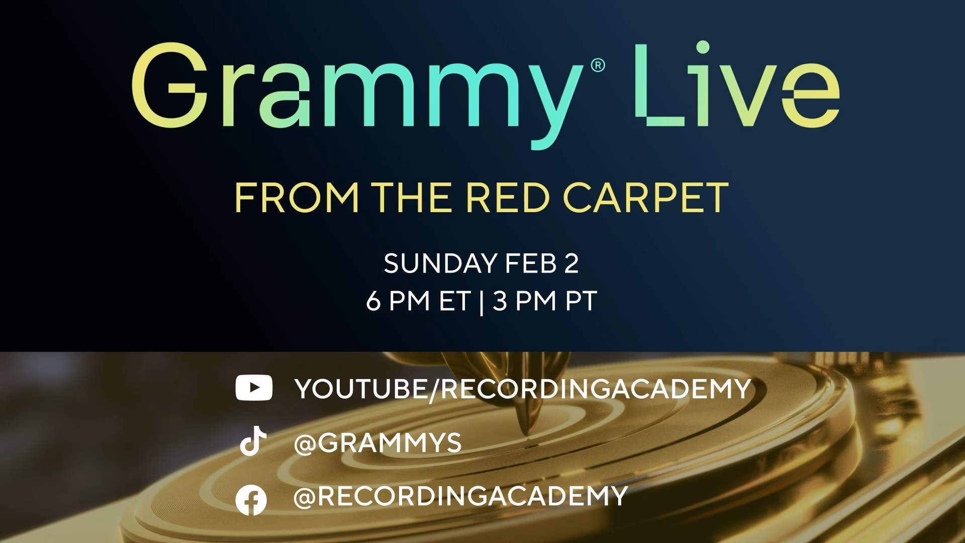 GRAMMY Live From The Red Carpet Airs Sunday, Feb. 2: Watch Red Carpet Interviews & Fashion Highlights