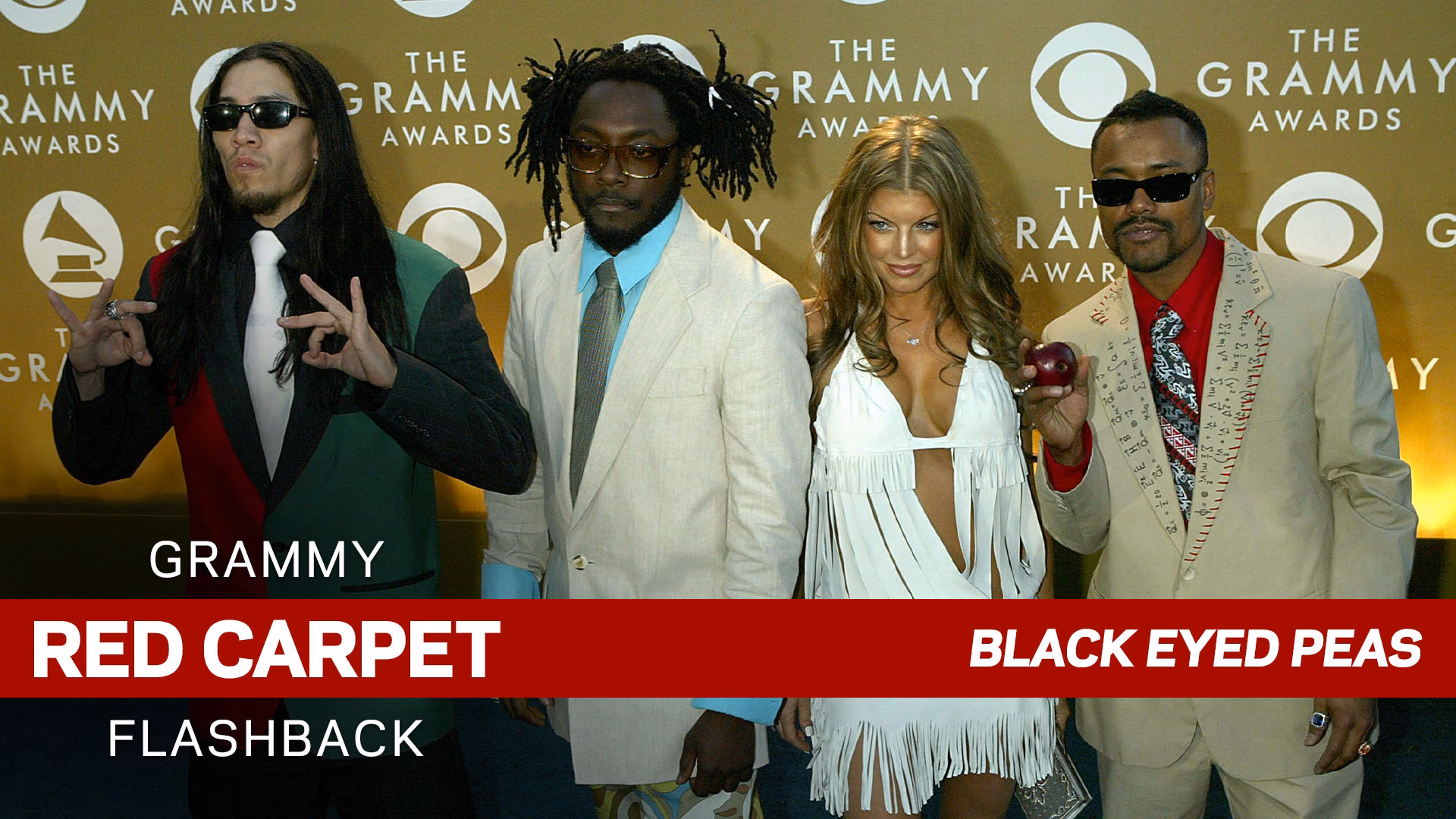 Black Eyed Peas On Their First GRAMMY Experience | GRAMMY Red Carpet Flashback