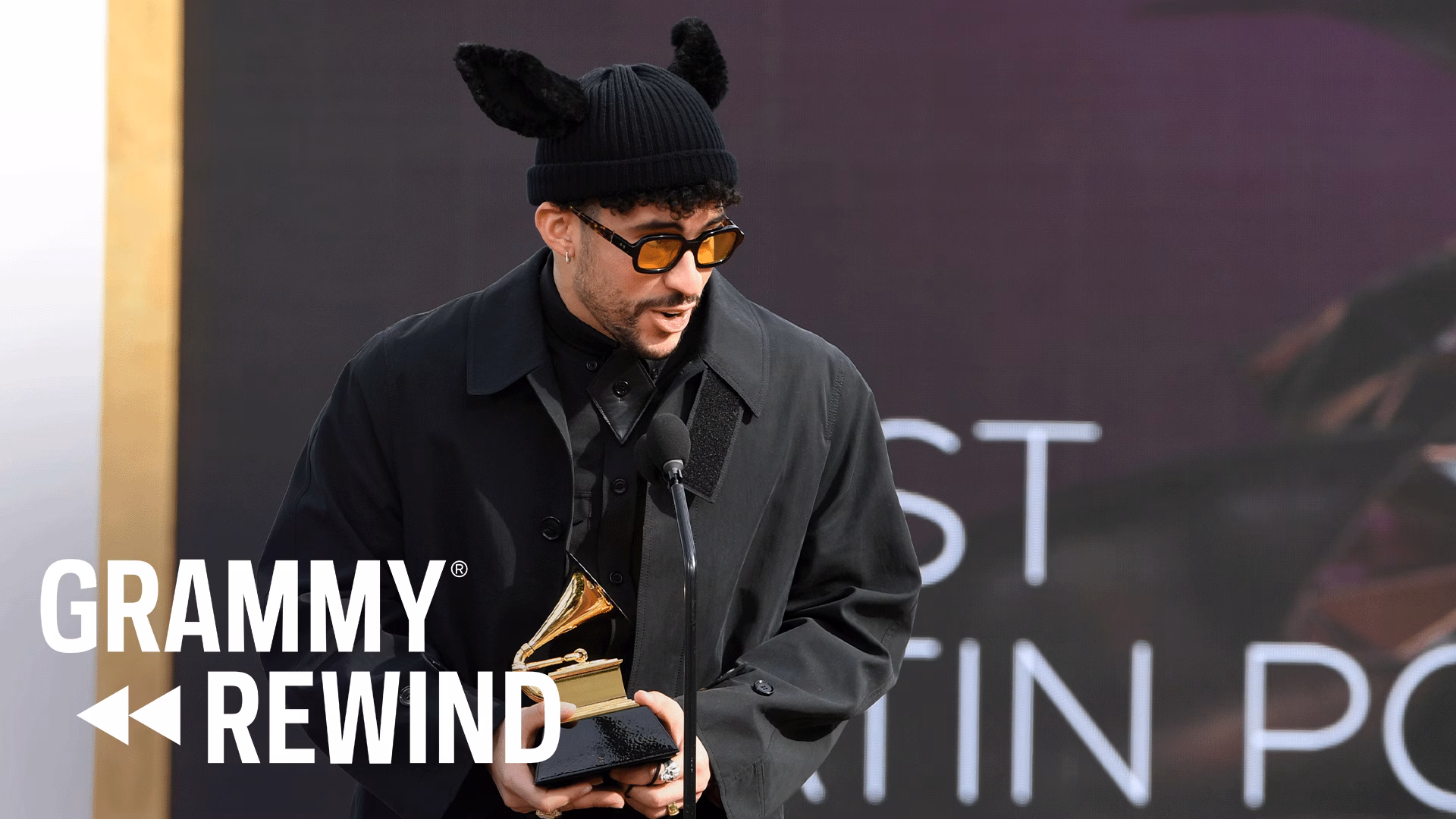 Bad Bunny Wins Best Latin Pop Or Urban Album For ‘YHLQMDLG’ In 2021 | GRAMMY Rewind
