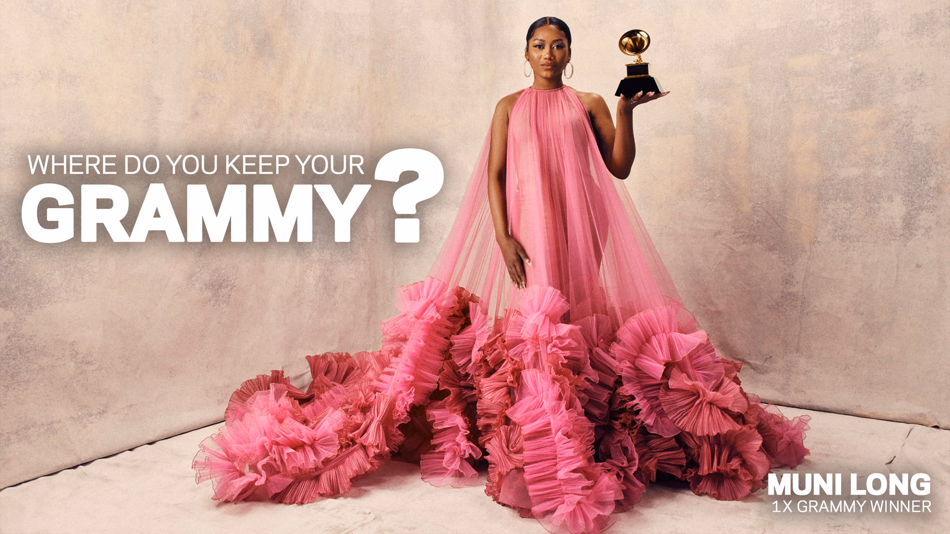 Watch Muni Long Explain Why She Keeps Her GRAMMY In The Box | Where Do You Keep Your GRAMMY?
