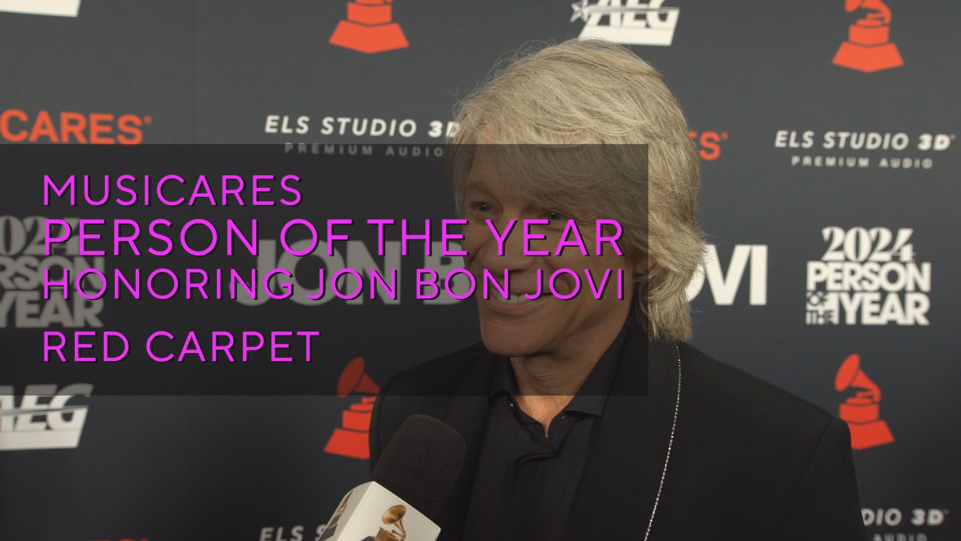Watch Jon Bon Jovi, Jason Isbell & More Walk The 2024 MusiCares Person Of The Year Red Carpet