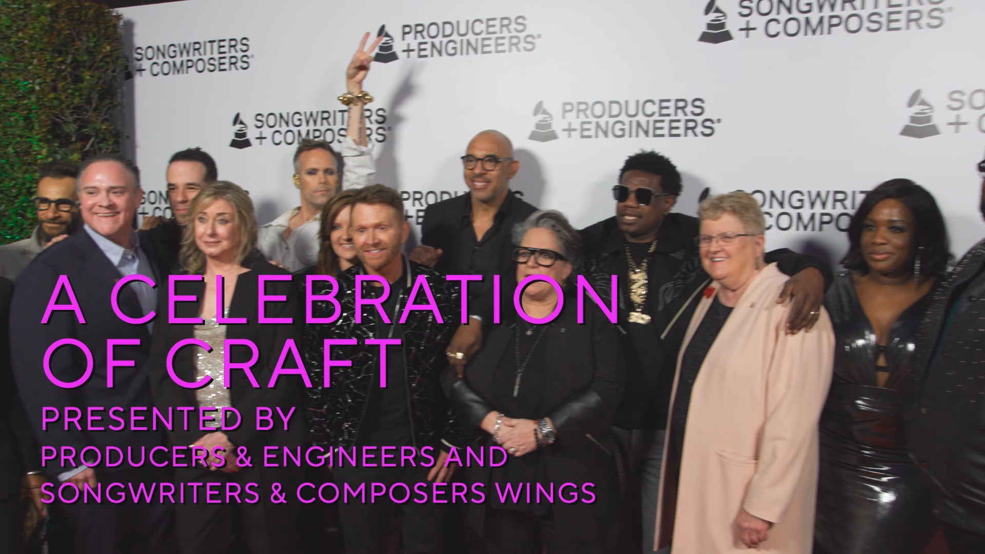 Inside The First-Ever “A Celebration Of Craft” Presented By The Recording Academy’s Producers & Engineers Wing and Songwriters & Composers Wing | GRAMMY Week 2024