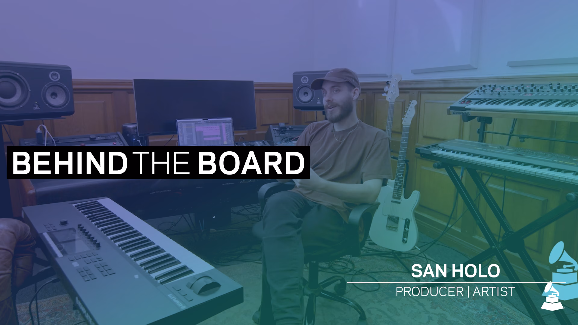 Watch San Holo Show Why Sounds Describe Him Better Than Words | Behind The Board