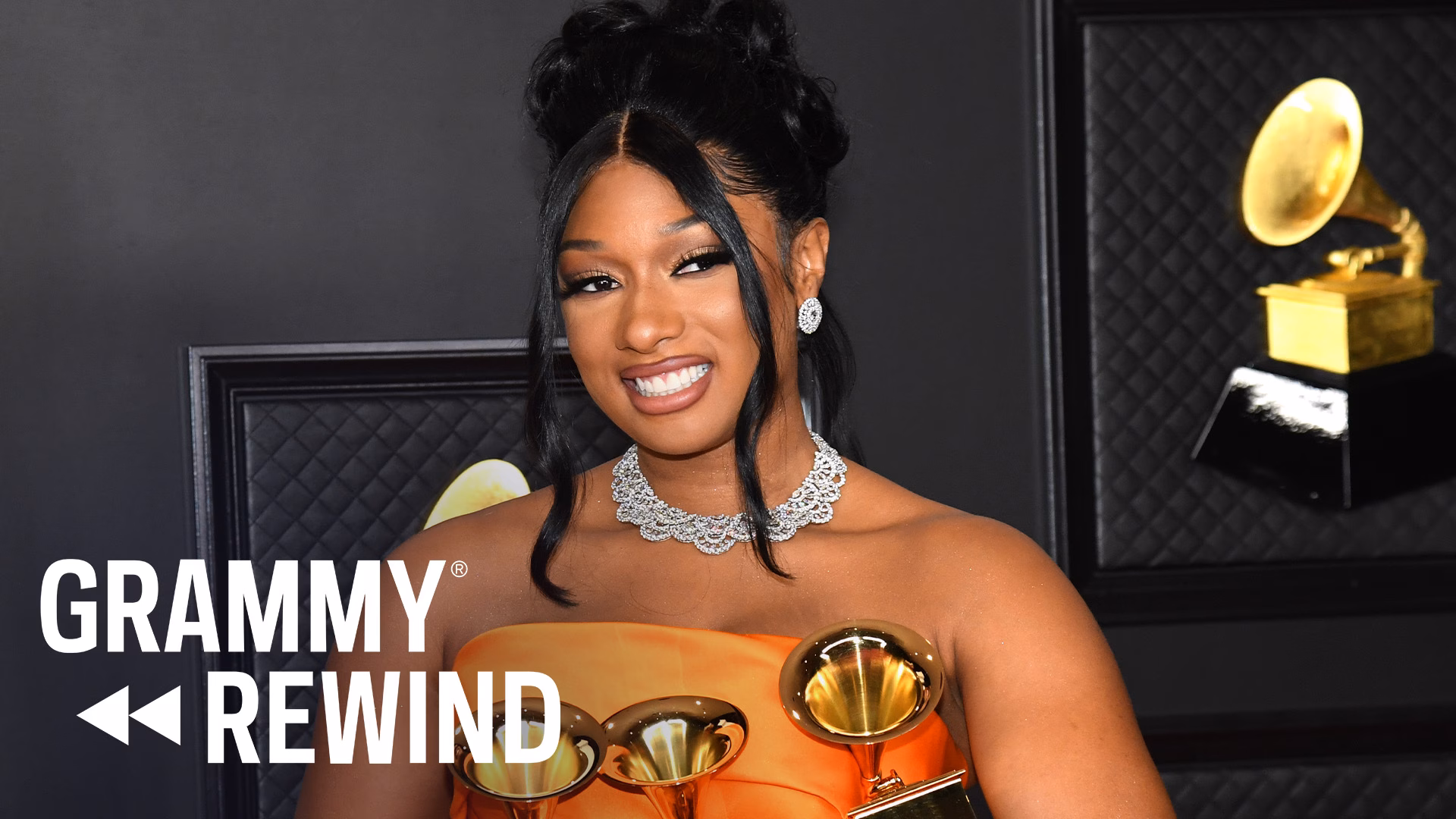 Watch Megan Thee Stallion’s Emotional Best New Artist Speech In 2021 | GRAMMY Rewind