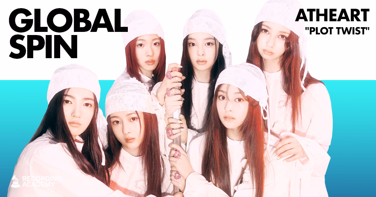 Watch Next-Gen K-Pop Group AtHeart Drop A Rooftop Performance Of “Plot Twist” | Global Spin