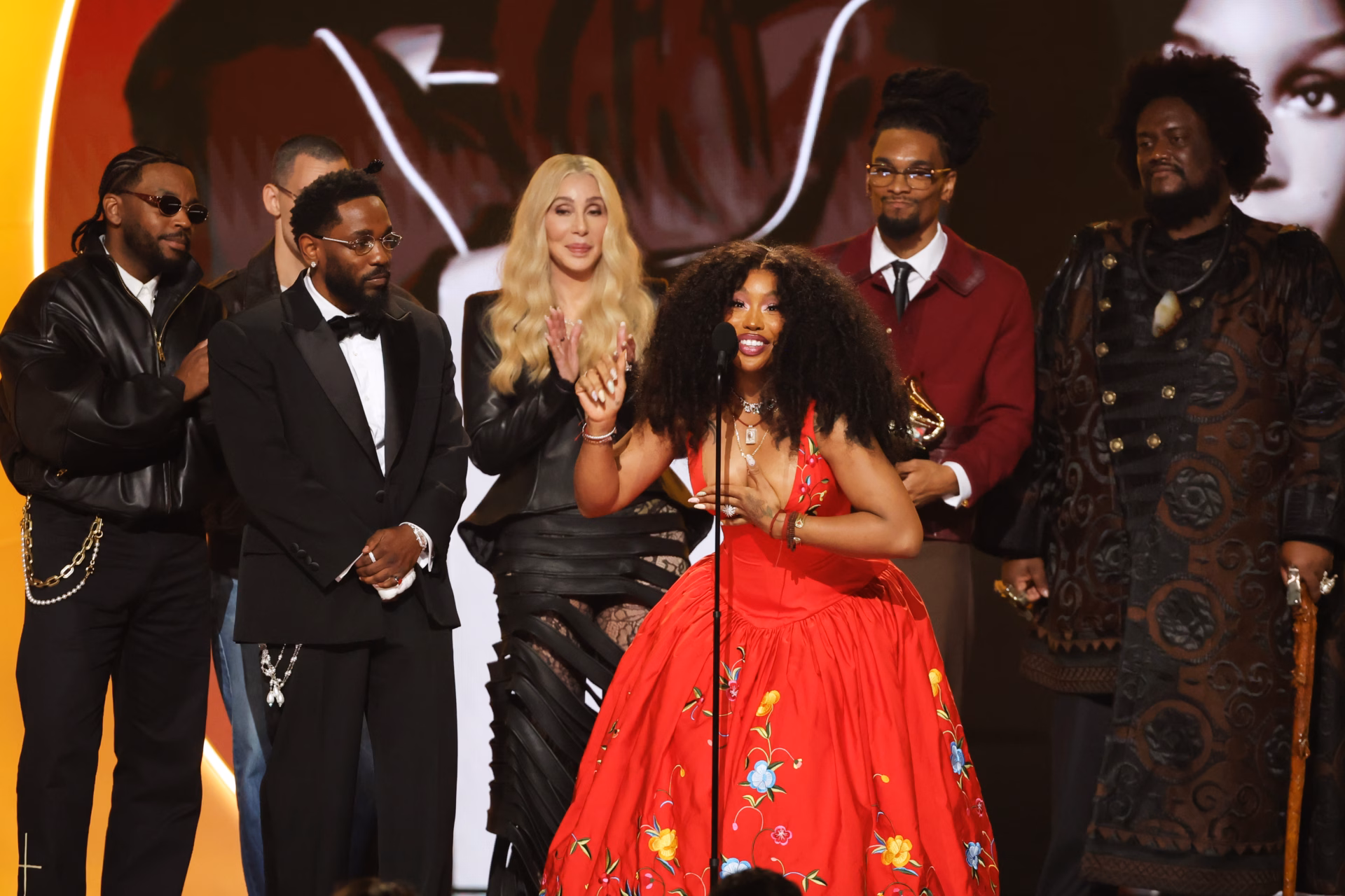 Watch Kendrick Lamar With SZA Win Record Of The Year For “luther” | 2026 Grammys Acceptance Speech