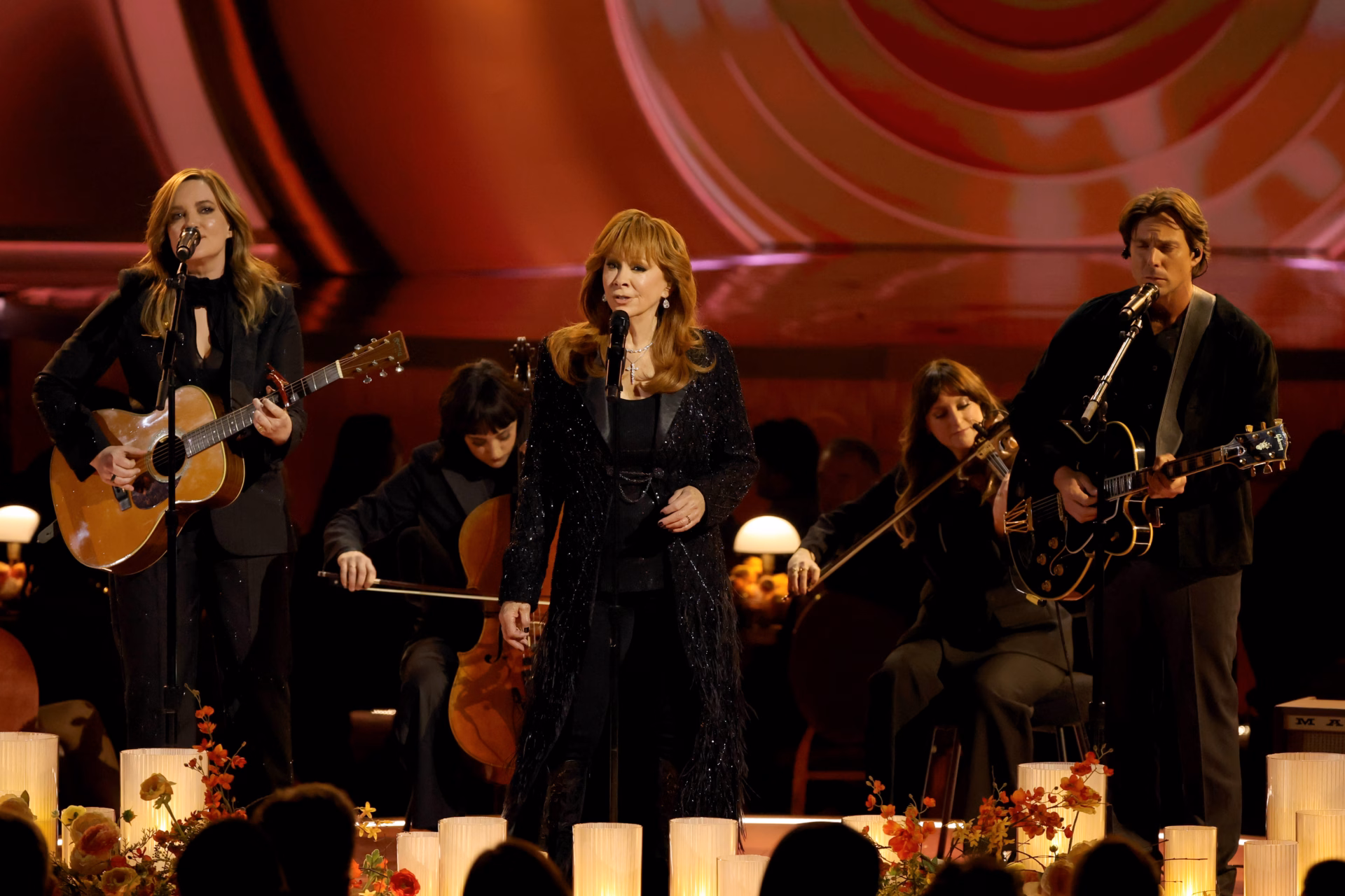 Watch Reba McEntire, Brandy Clark & Lukas Nelson Honor Music Legends In An In Memoriam Performance | 2026 Grammys