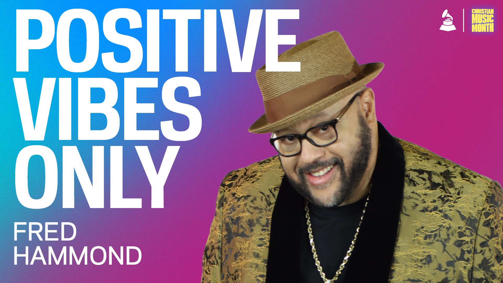 Fred Hammond Delivers A Spirit-Lifting Performance Of “Change Your Mind” | Positive Vibes Only