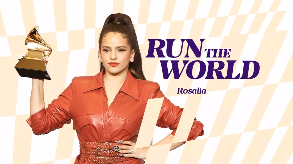 Rosalía Run The World Hero