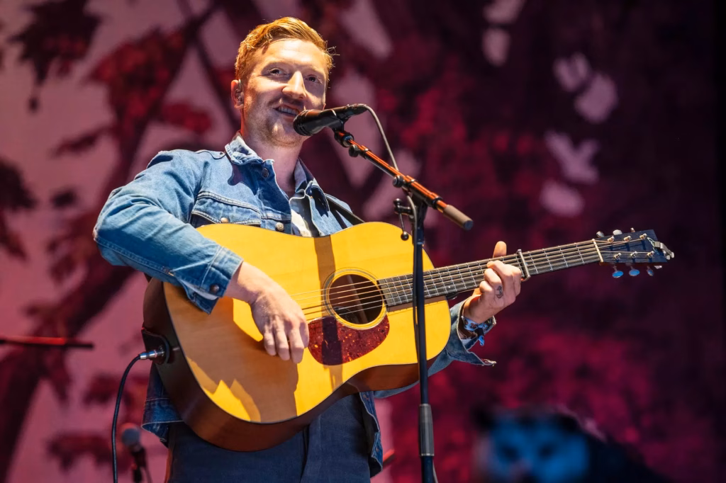 Tyler Childers performing in 2023