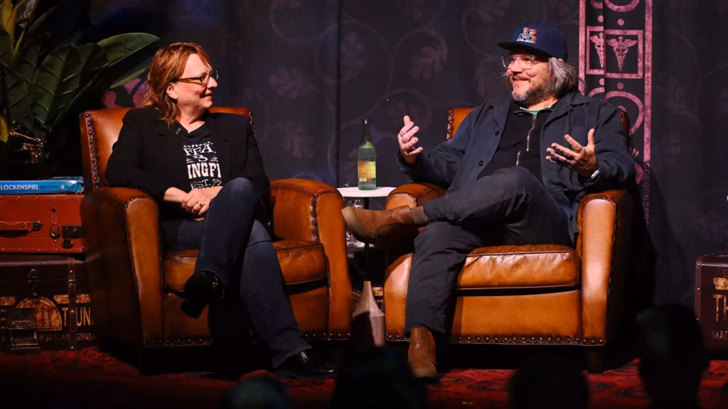Cheryl Pawelski and Jeff Tweedy
