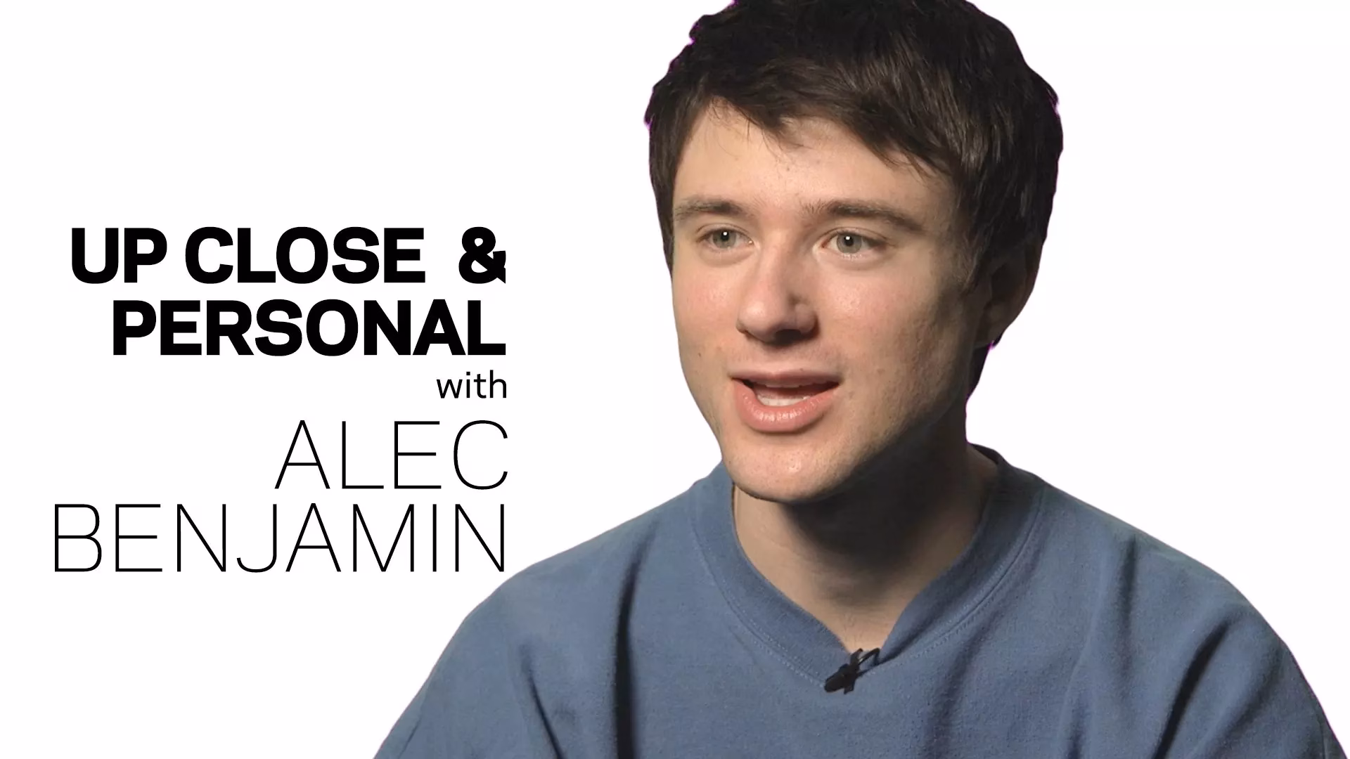 Alec Benjamin On Pursuing Music & Moving To Los Angeles | Up Close & Personal