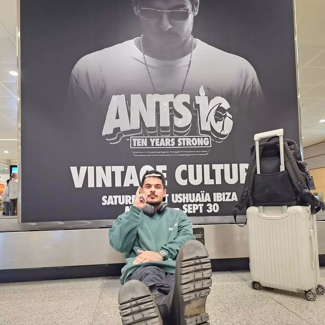 Vintage Culture in Ibiza Airport 2023