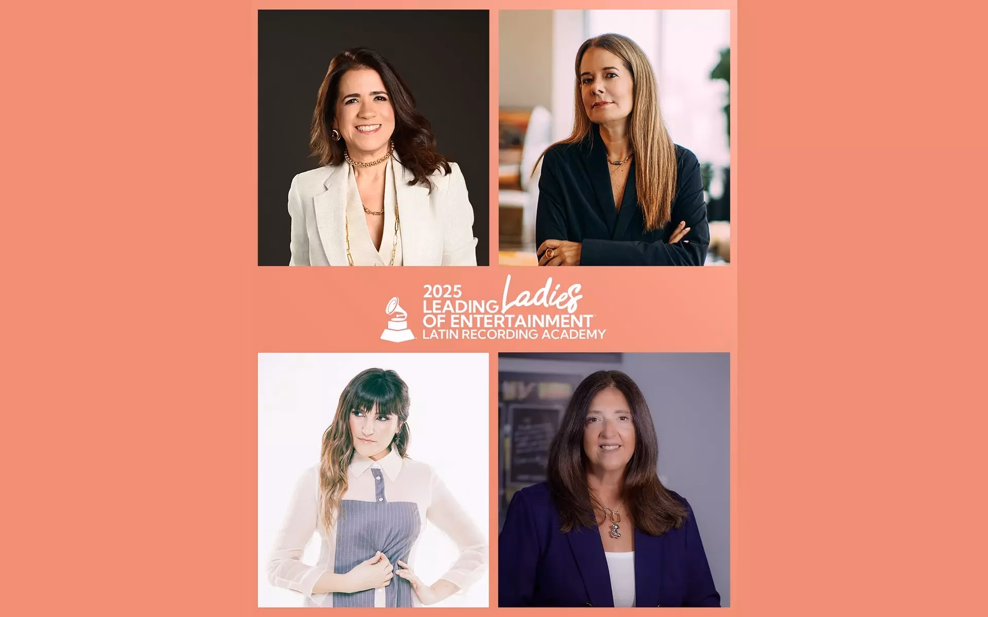 The Latin Recording Academy Announces Its 2025 Leading Ladies Of Entertainment Honorees: Maricarmen “Tuti” Bou, Amarilys Germán, Paula Kaminsky & Rozalén