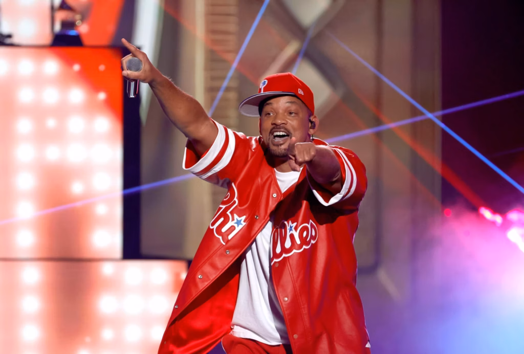 Will Smith performing in 2023