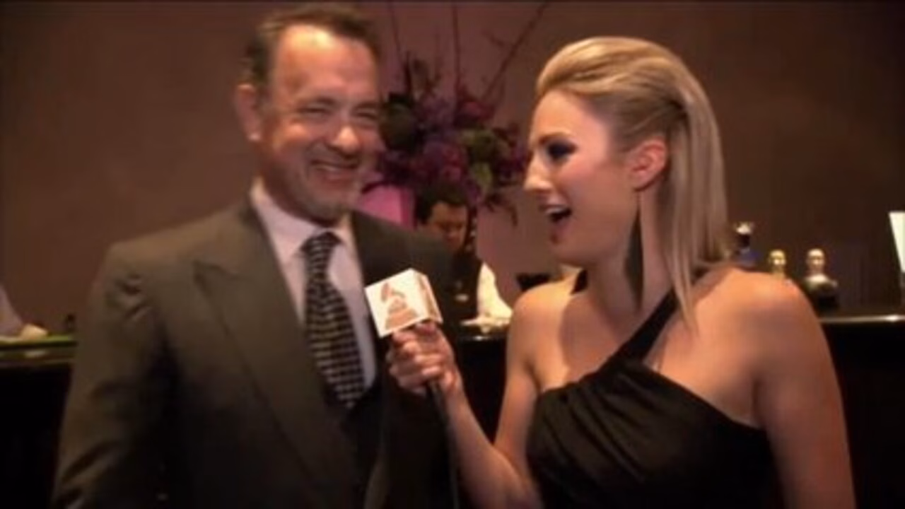 Tom Hanks At Pre-GRAMMY Gala